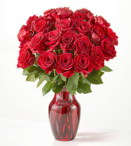 Deluxe Red Rose Bouquet Image
